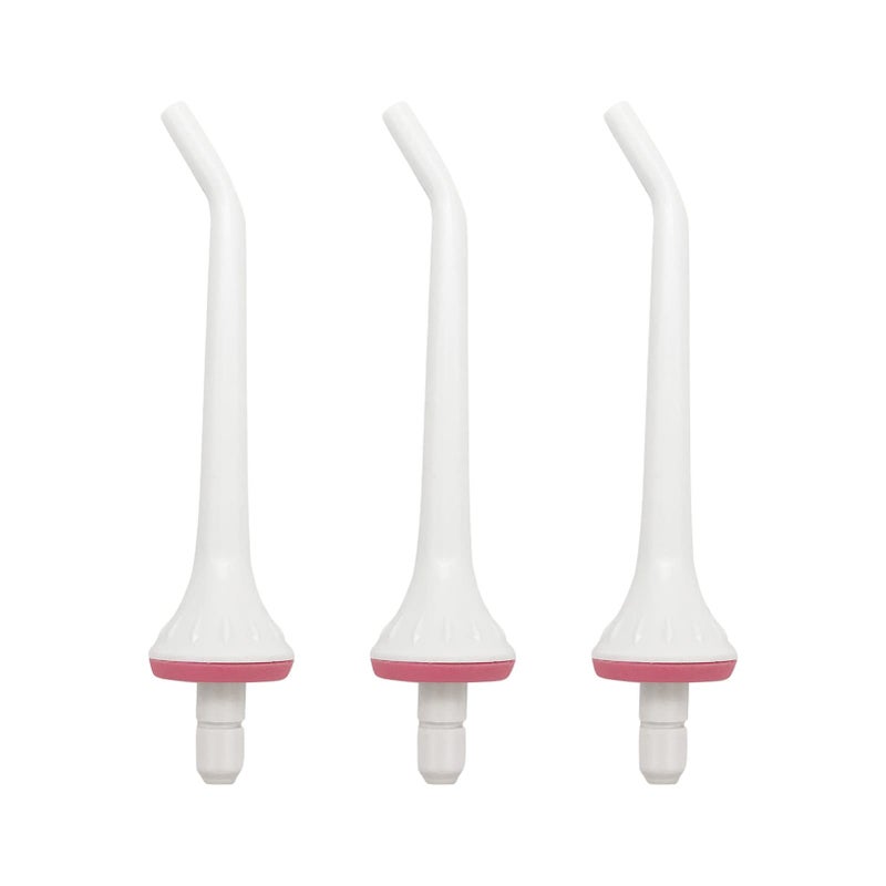 PDEEY Water Flosser Tips Replacement for Mospro Nicwell Zerhunt Oral Irrigator Jet Nozzel White 3 PCS - Image 1